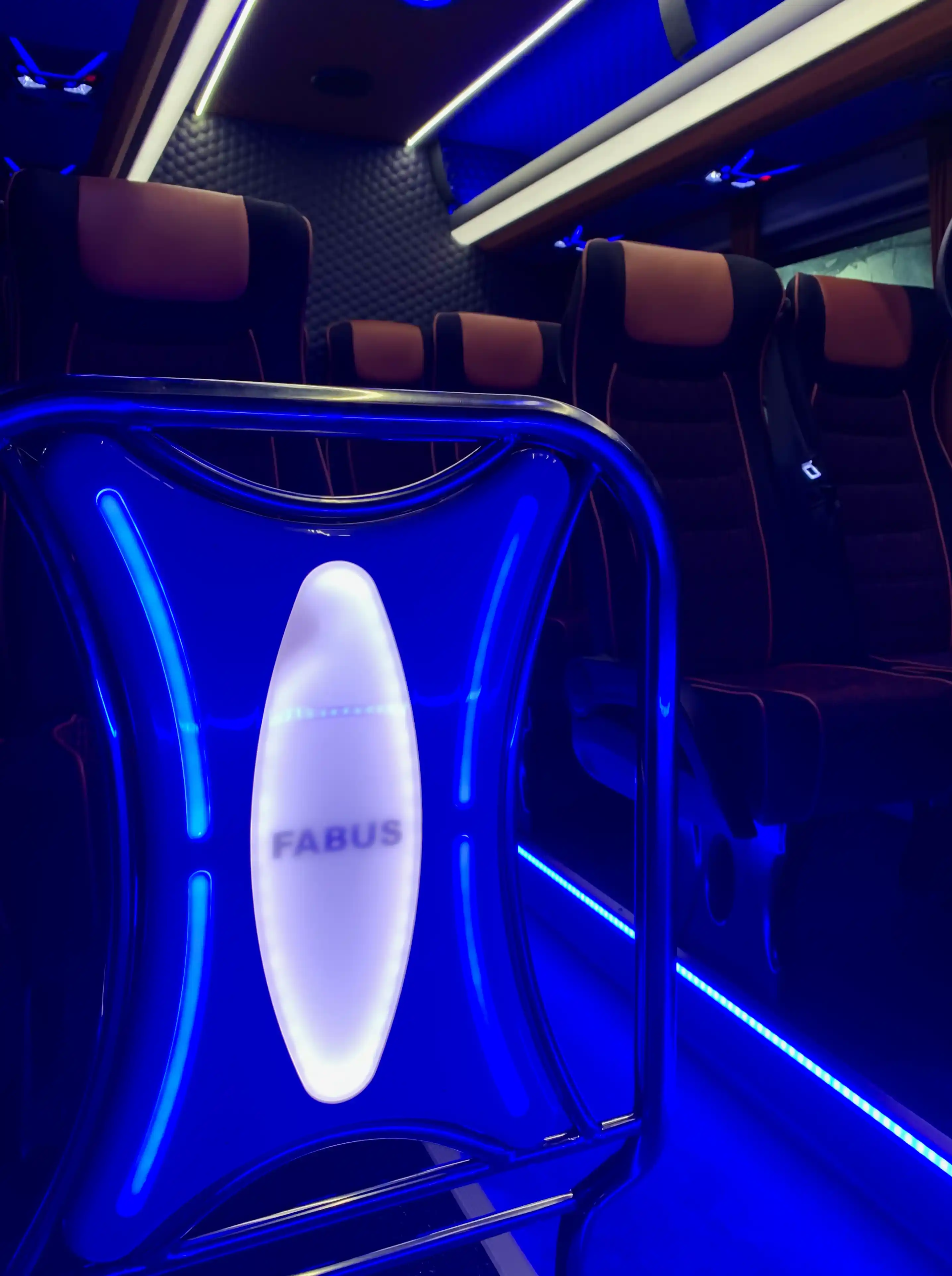 Aménagement intérieur pour transport touristique par Fabus - vue 5